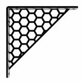 Balin Designs Hexa Shelf Bracket Black