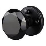 Balin Designs Crystal Door Knob Privacy (Black)