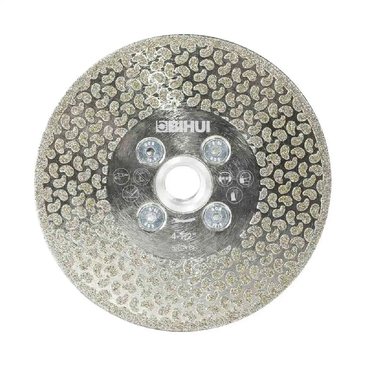 Bihui Tools 4-1/2" Electroplated Cutting and Grinding Cup Wheel