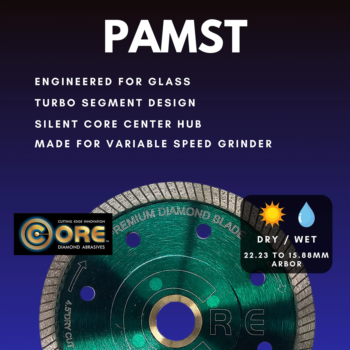 PAMST Series Blade for dry cutting