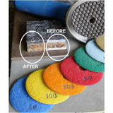 CD Products 4" Polishing Pads - Dry