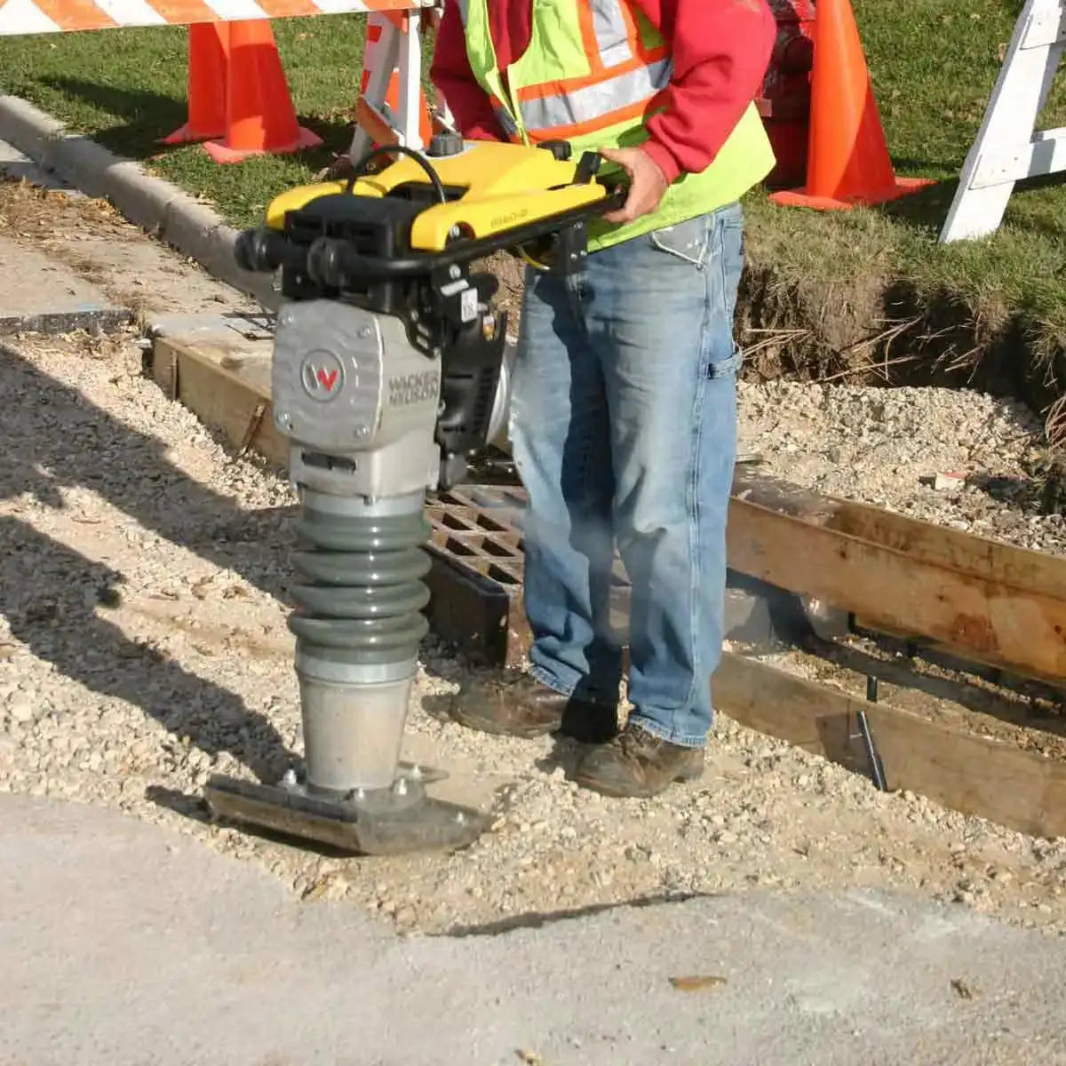 Wacker Neuson Rammer for Road Compaction