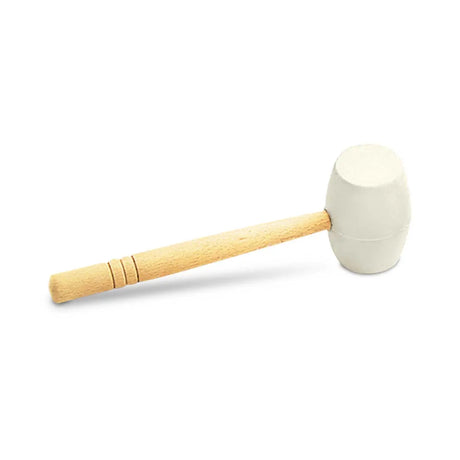 Rubi White Rubber Mallet For Stone & Tile Laying Professional mallet used to tap tile into thinset adhesive The 16 oz. white rubber head will not mar tile or other surfaces