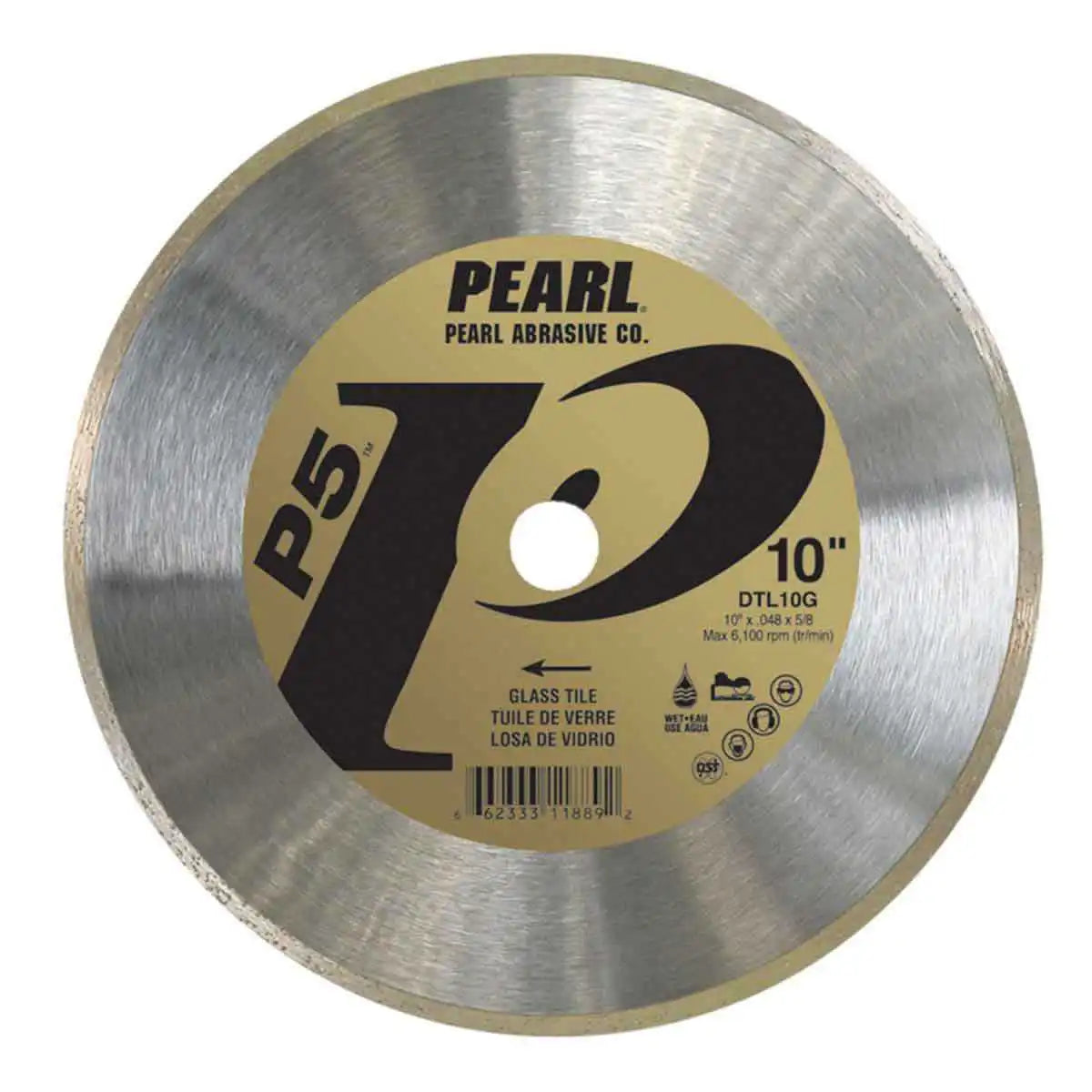 Pearl Abrasive  P5™ Diamond Blades for Glass