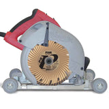 Circular Saw Mounted on Sidewinder Blade Roller