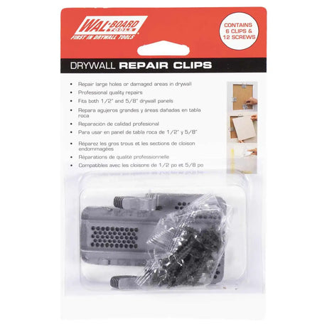 Wal-Board Tools Drywall Repair Clips	