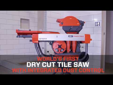 iQ Power Tools 10" Dry-Cut Tile Saw iQTS244 with Stand