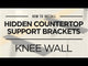 The Original Granite Bracket Knee Wall Countertop Support Bracket