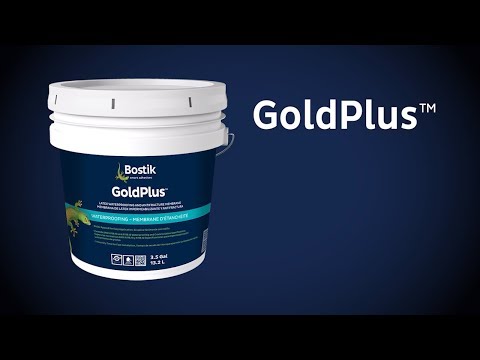 Bostik GoldPlus Waterproofing and Antifracture Membrane 3.5 Gal