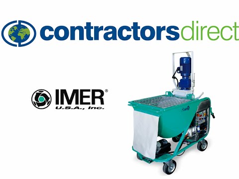 Imer Koine 35 Single Phase Mortar and Plaster Sprayer