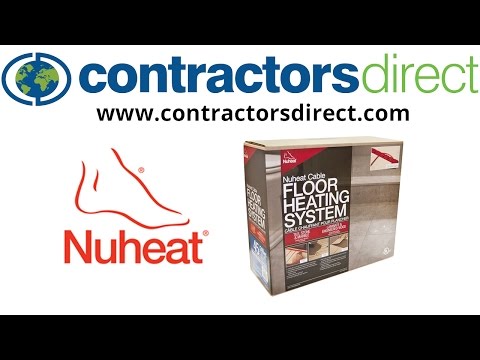 Nuheat 120 Volt Floor Heat Cable Under Tile Heating Kit