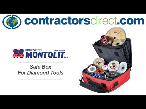 Montolit Safe Box for Diamond Tools