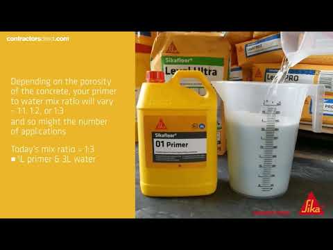 Sika Level 01 Primer Plus for Porous Substrates - 1 Gallon