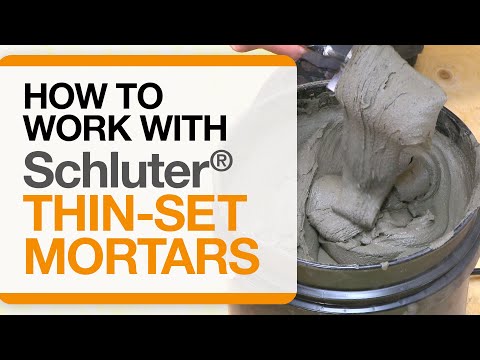 Schluter ALL SET Modified White Thinset Mortar - 56 Piece Full Pallet