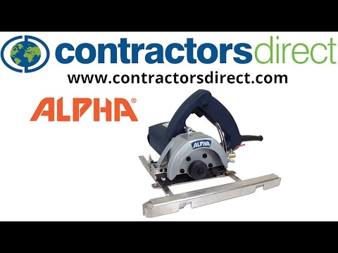 Alpha 4-1/2" Wet Stone Cutter