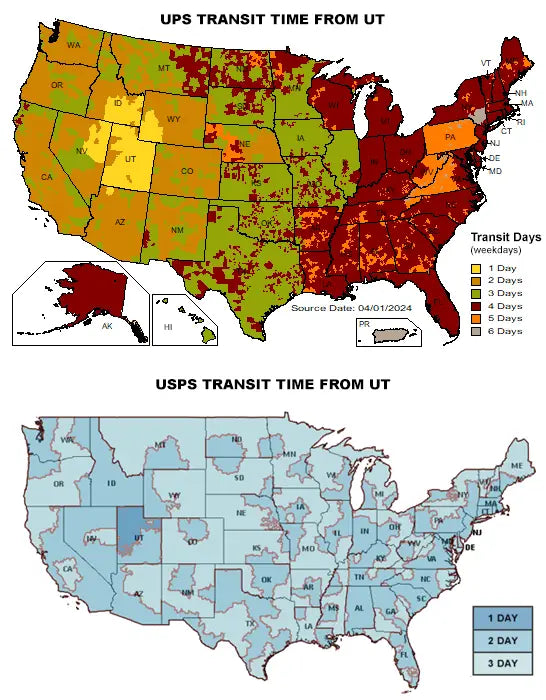 Utah Shipping Time