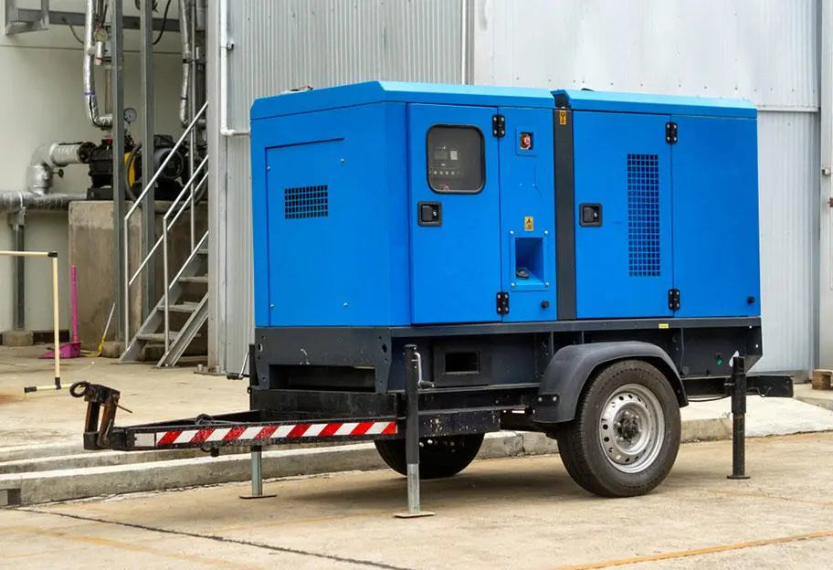 standby generator on a trailer