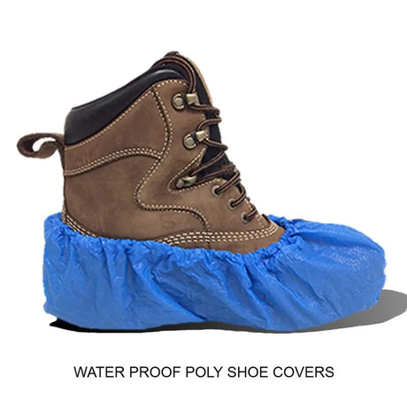 Zip-Up Water Proof Poly Shoe Convers	